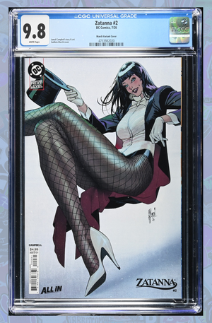 Zatanna (2026) #2 Cover C Guillem March Variant | CGC 9.8