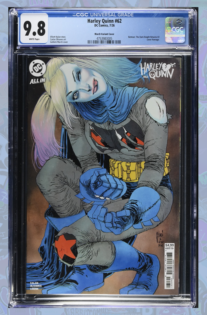 Harley Quinn #62 Cover C Guillem March Variant | CGC 9.8