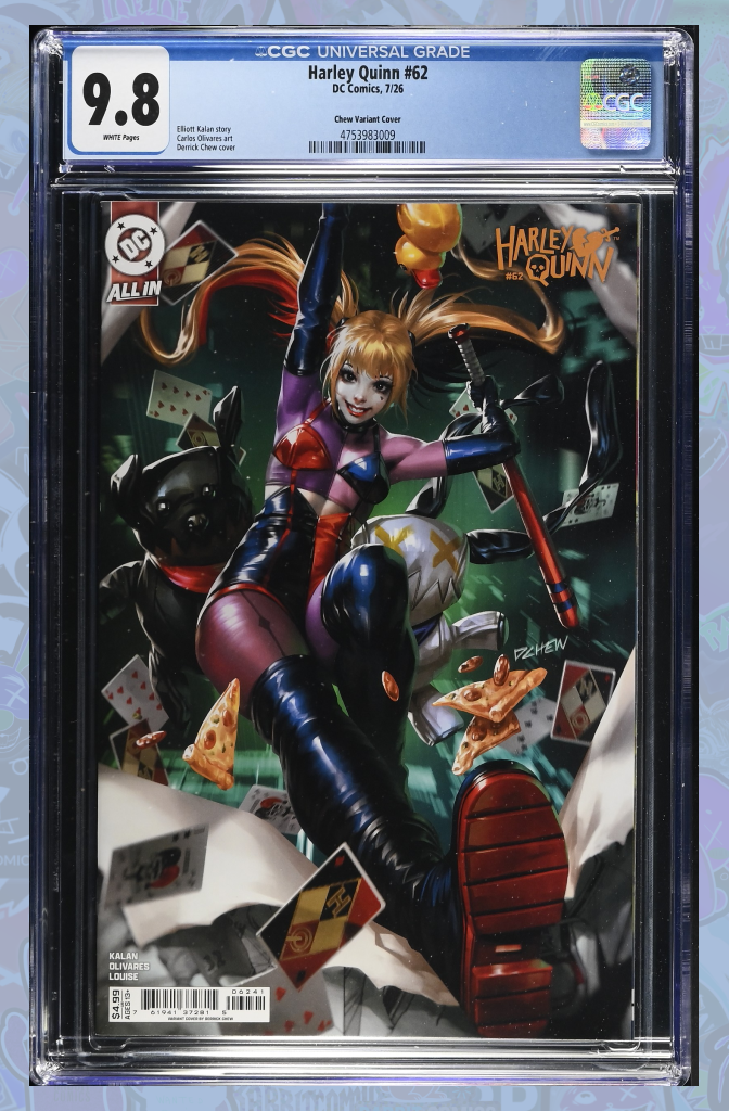 Harley Quinn #62 Cover D Derrick Chew Variant | CGC 9.8