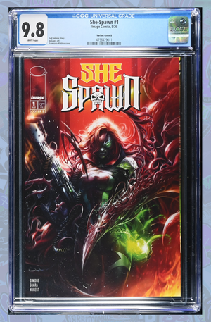 She Spawn #1 (Of 5) Cover B Francesco Mattina Variant | CGC 9.8