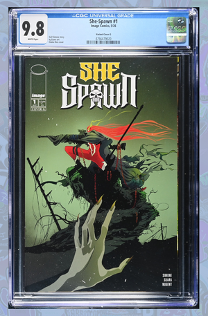 She Spawn #1 (Of 5) Cover G Emma Rios Variant | CGC 9.8