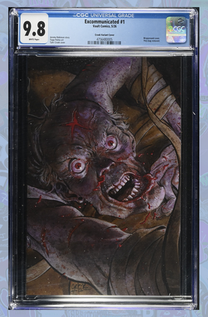 Excommunicated #1 Cover G Extreme Unholy Black Bag Variant | CGC 9.8