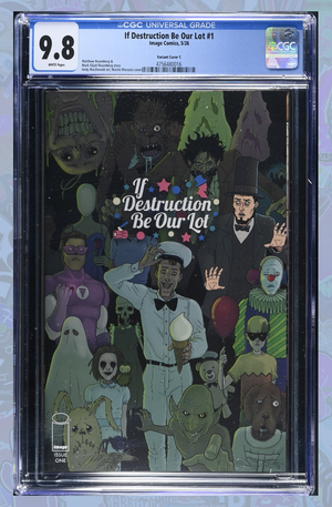 If Destruction Be Our Lot #1 Cover C 1:10 Ratio | CGC 9.8