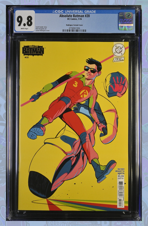 Absolute Batman #20 Cover G Javier Rodriguez Robins Tim Drake | CGC 9.8