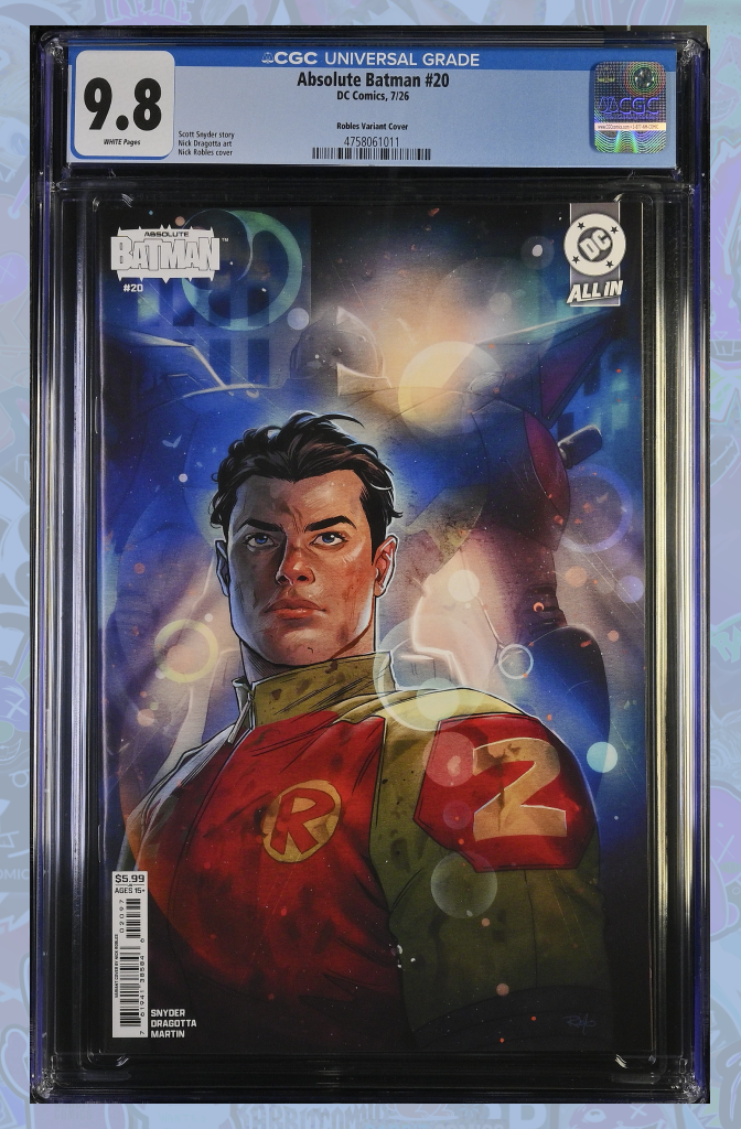 Absolute Batman #20 Cover F Nick Robles Robins Jason Todd | CGC 9.8
