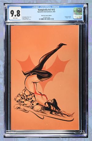 Vampirella #12 | Casandra Dunn Variant | Limited to 500 | CGC 9.8