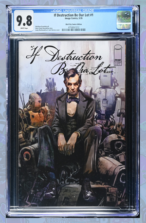 If Destruction Be Our Lot #1 | Joel Herrera Variant | Limited to 500 | CGC 9.8