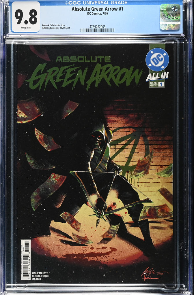 Absolute Green Arrow #1 | Cover A 1st Print | CGC 9.8