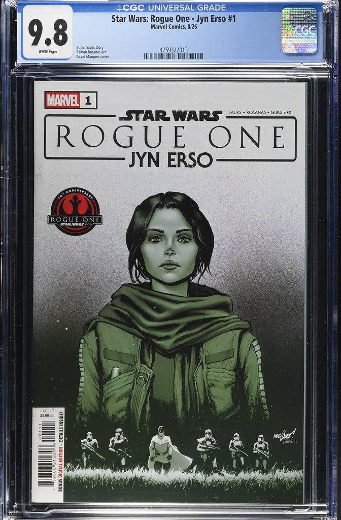 Star Wars: Rogue One Jyn Erso #1 | CGC 9.8