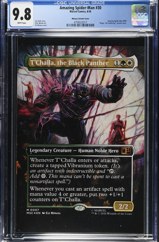 Amazing Spider-Man #30 Classified Artist Magic: The Gathering Variant | CGC 9.8