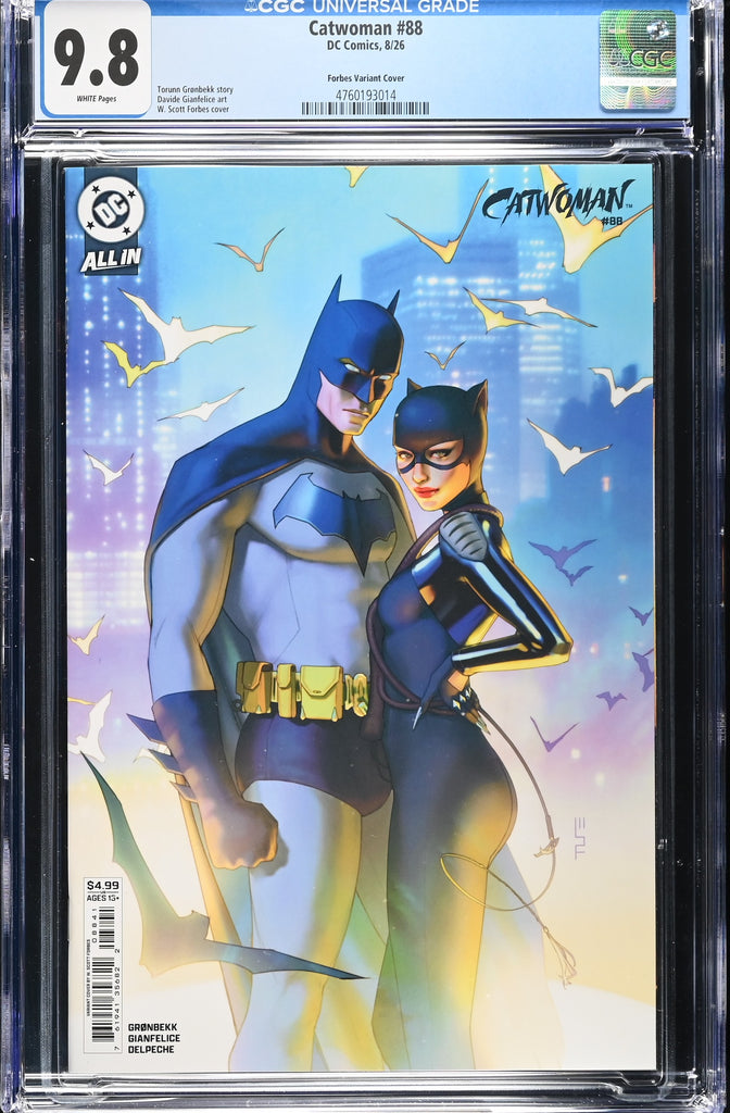 Catwoman #88 Cover D W Scott Forbes Variant | CGC 9.8
