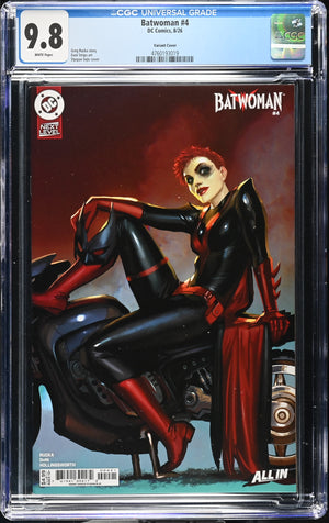 Batwoman #4 Cover B Stjepan Sejic Card Stock Variant | CGC 9.8