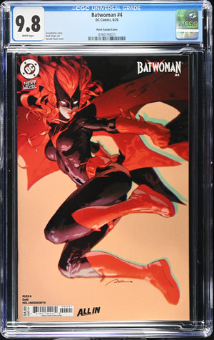 Batwoman #4 Cover D Gerald Parel Card Stock Variant | CGC 9.8