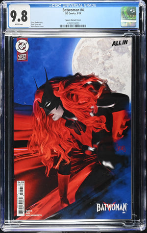 Batwoman #4 Cover F Mark Spears Card Stock Variant | CGC 9.8