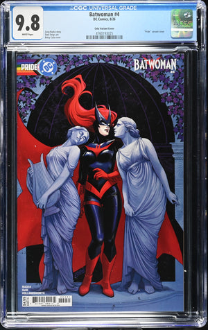Batwoman #4 Cover E Betsy Cola DC Pride Card Stock Variant | CGC 9.8