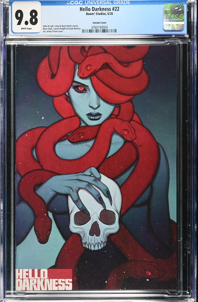 Hello Darkness #22 B Variant (Dressed, Frison) | CGC 9.8