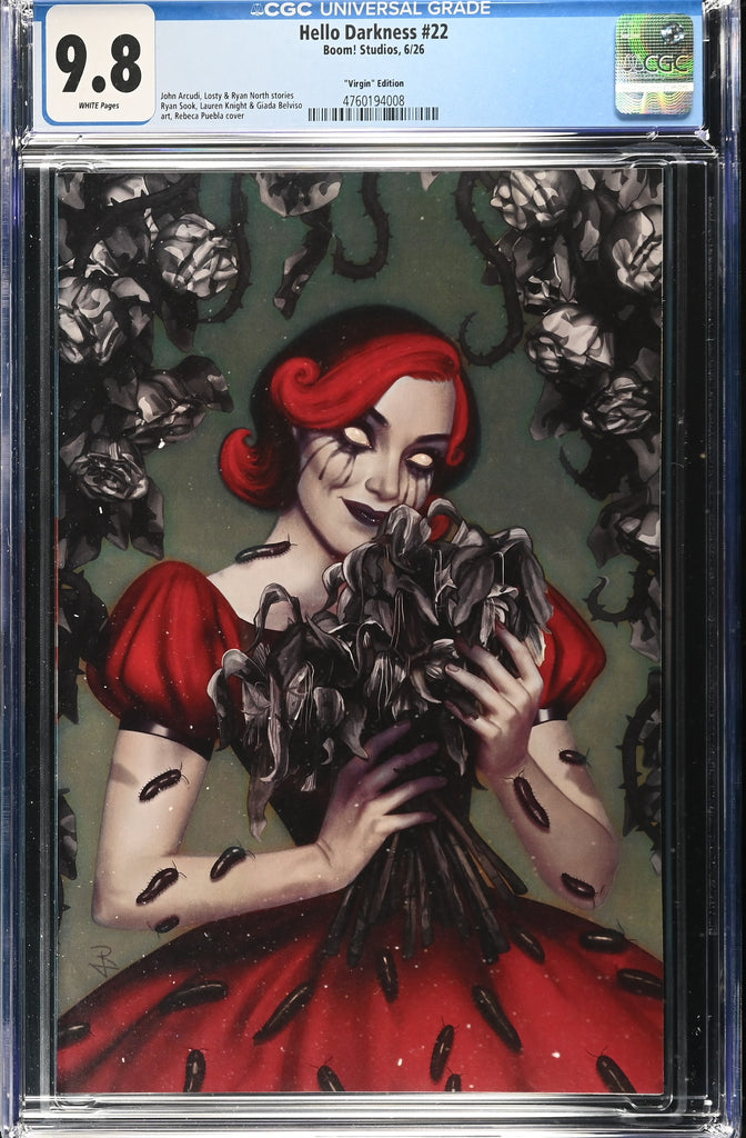 Hello Darkness #22 1:10 Ratio Variant | CGC 9.8