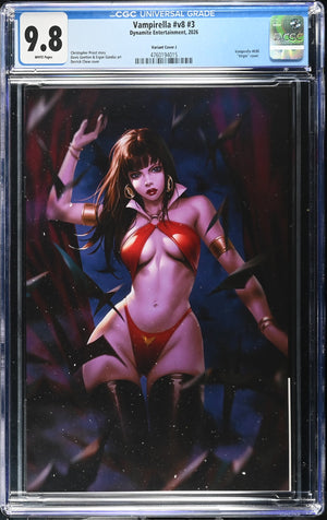 Vampirella (2026) #3 Cover J Inc 1:15 Ratio Derrick Chew Full Art Variant | CGC 9.8