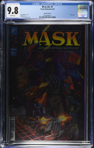 Mask #1 Cover O J Scott Campbell & Sabine Rich Foil Variant | CGC 9.8