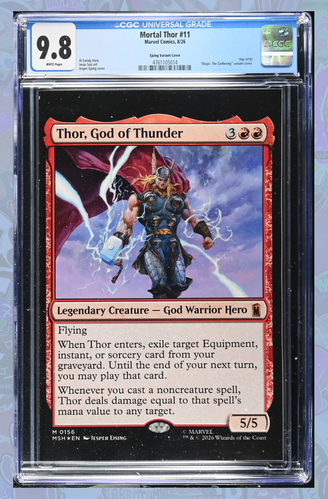 Mortal Thor #11 | Magic: The Gathering Variant | CGC 9.8