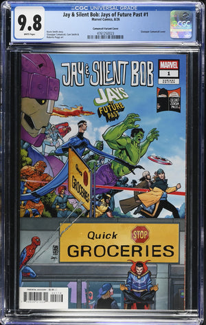 JAY & SILENT BOB JAYS OF FUTURE PAST #1 GIUSEPPE CAMUNCOLI 1:25 RATIO | CGC 9.8