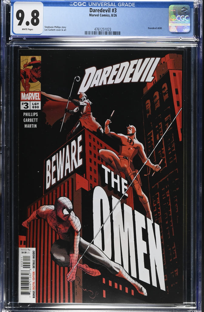 Daredevil #3 | Main Cover | CGC 9.8