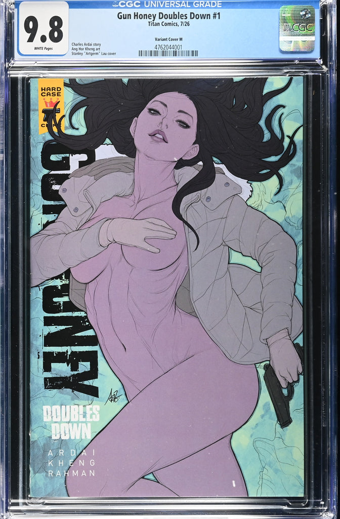 Gun Honey Doubles Down #1 Cover M Artgerm Copic Variant | CGC 9.8
