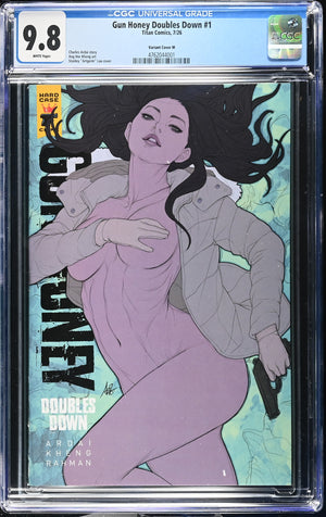 Gun Honey Doubles Down #1 Cover M Artgerm Copic Variant | CGC 9.8