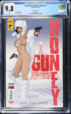 Gun Honey Doubles Down #1  Cover B Adam Hughes Variant | CGC 9.8