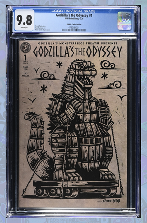 Godzilla’s The Odyssey | ATTACK PETER TROJANZILLA | RABBIT EXCLUSIVE CGC 9.8