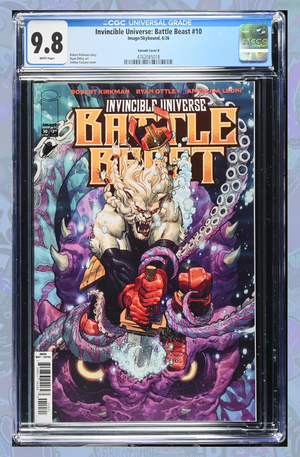 Invincible Universe Battle Beast #10 Cvr B Joshua Cassara Variant | CGC 9.8