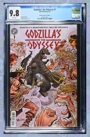 Godzilla’s The Odyssey 1:10 Ratio Variant (Meesey) | CGC 9.8