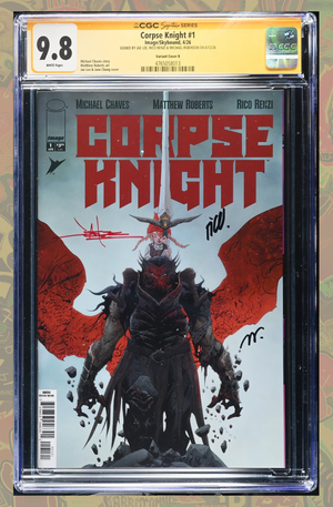 Corpse Knight #1 (Of 6) Cover B Jae Lee Variant | 3x Signed | CGC SS 9.8