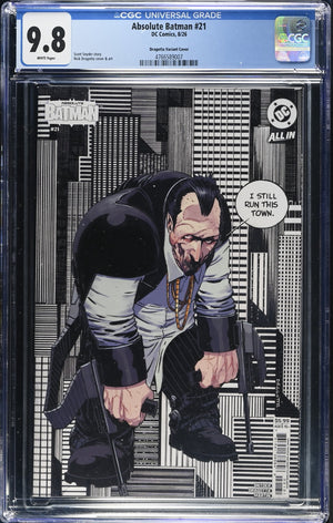 Absolute Batman #21 Cover C Nick Dragotta Pengiun Card Stock Variant | CGC 9.8