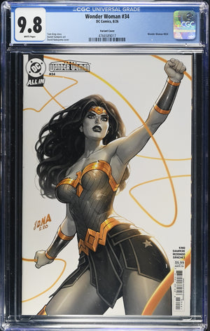 Wonder Woman #34 | David Nakayama Variant | CGC 9.8