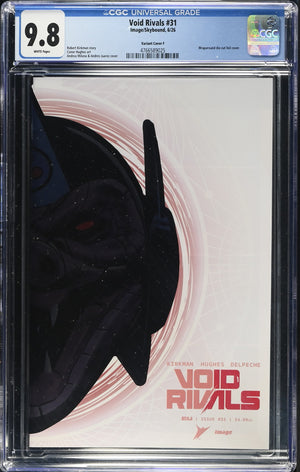Void Rivals #31 Cover F Die Cut Foil Mask Variant  | CGC 9.8