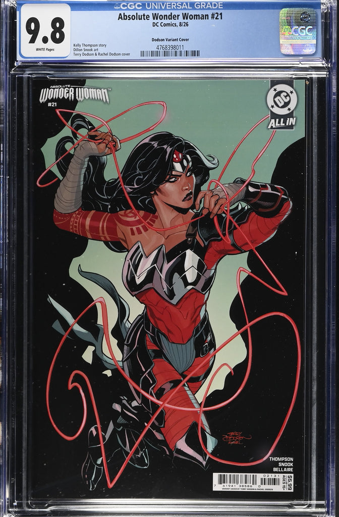 Absolute Wonder Woman #21 | CVR C TERRY DODSON | CGC 9.8