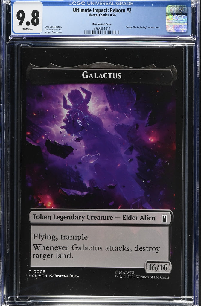 ULTIMATE IMPACT: REBORN #2 CLASSIFIED ARTIST MAGIC: THE GATHERING VARIANT | CGC 9.8