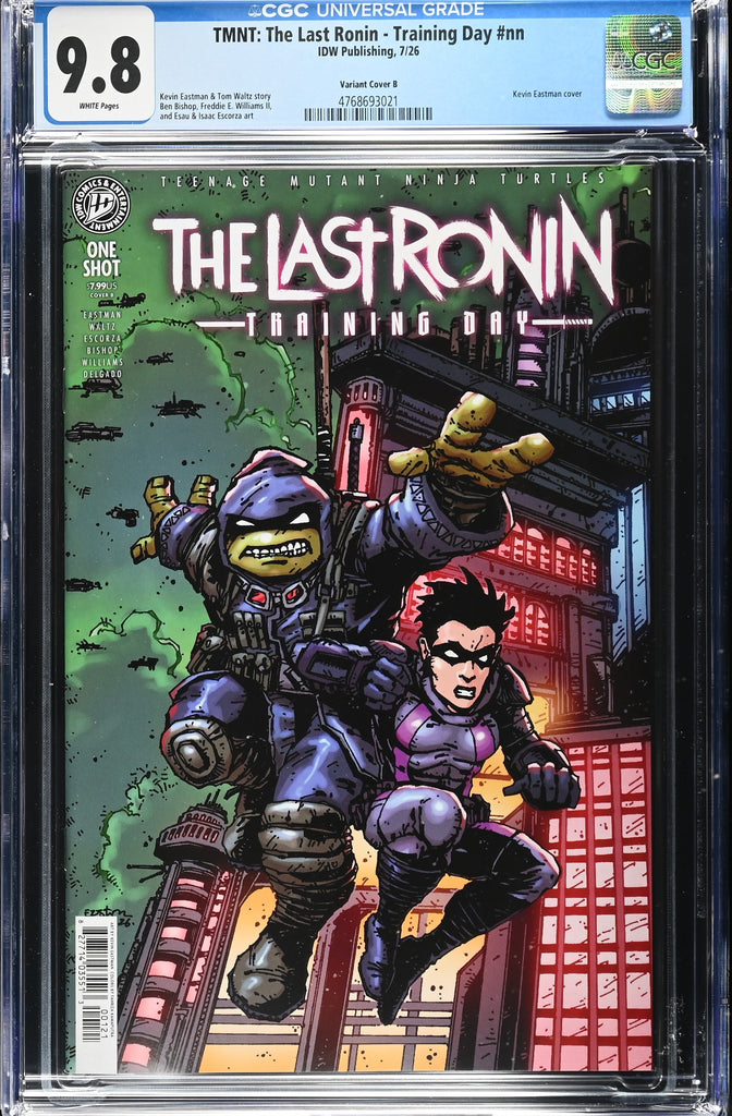 TMNT: The Last Ronin Training Day Cover B (EASMAN)  | CGC 9.8