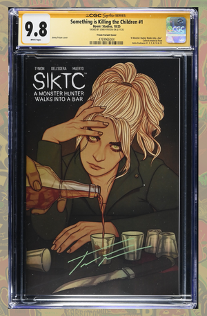 SIKTC A Monster Hunter Walks into A Bar #1 | Jenny Frison Variant | CGC SS 9.8