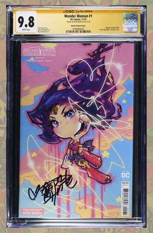 Wonder Woman #1 | Rose Besch Variant | CGC SS 9.8