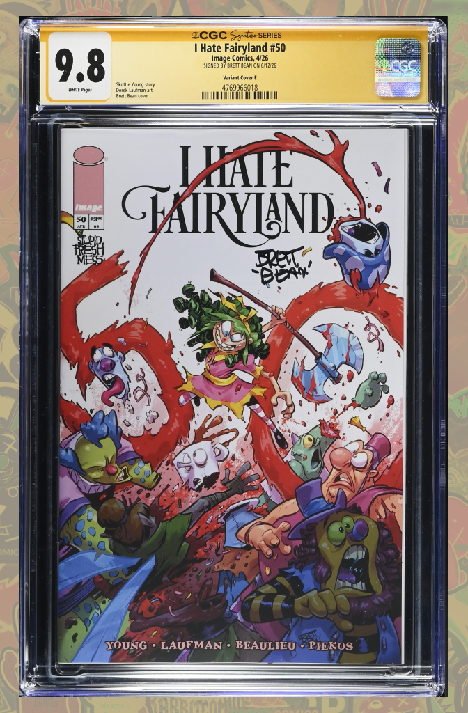 I Hate Fairyland #50 |  Cover E Brett Bean Variant | CGC SS 9.8