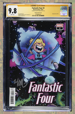 Fantastic Four #2 | Skottie Young Variant | CGC SS 9.8