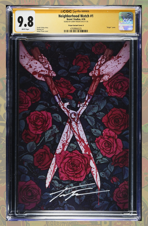 Neighborhood Watch #1 G Foc Reveal Variant (Full Art, Frison) | CGC SS 9.8