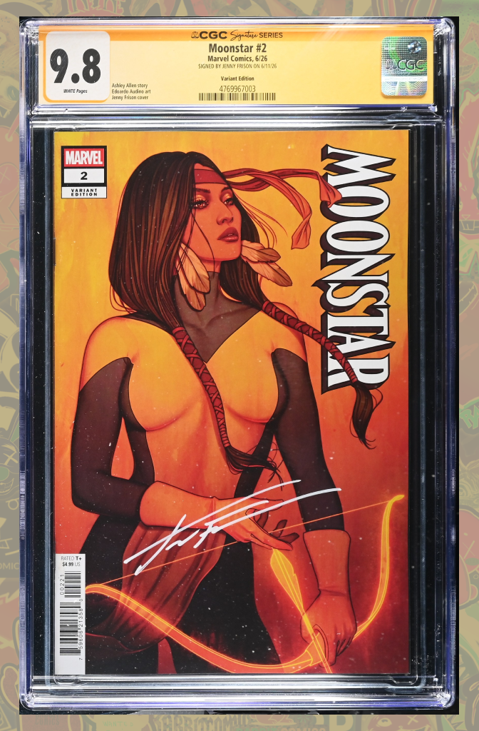 Moonstar #2 Jenny Frison Variant | Signed by Frison | CGC SS 9.8