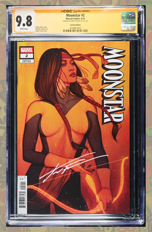 Moonstar #2 Jenny Frison Variant | Signed by Frison | CGC SS 9.8