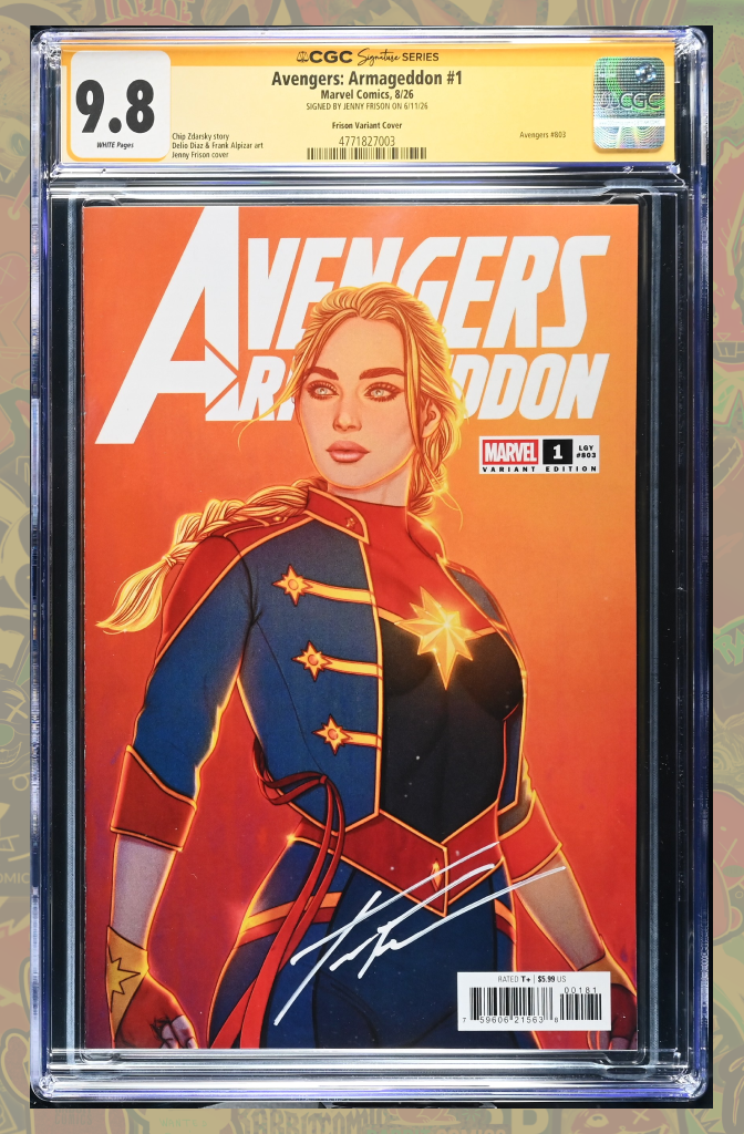 Avengers: Armageddon #1 Jenny Frison Variant | CGC SS 9.8