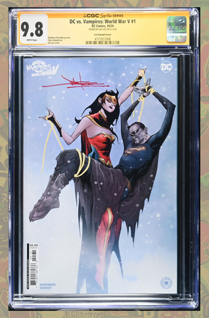 DC VS VAMPIRES WORLD WAR V #1 | CVR C JAE LEE Variant | CGC SS 9.8