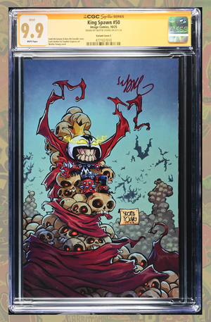 King Spawn #50 Skottie Young Connecting Variant | CGC SS 9.9