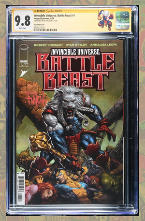 Battle Beast #1 | Cvr B Finch Variant | CGC SS 9.8 (BB LABEL)